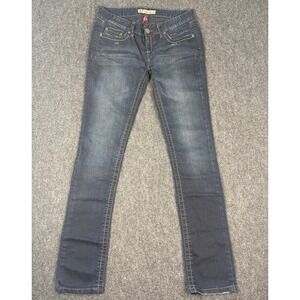 BKE Madison Skinny Jeans Womens 29x34 (29x32) Dark Wash Stretch Denim ABK120